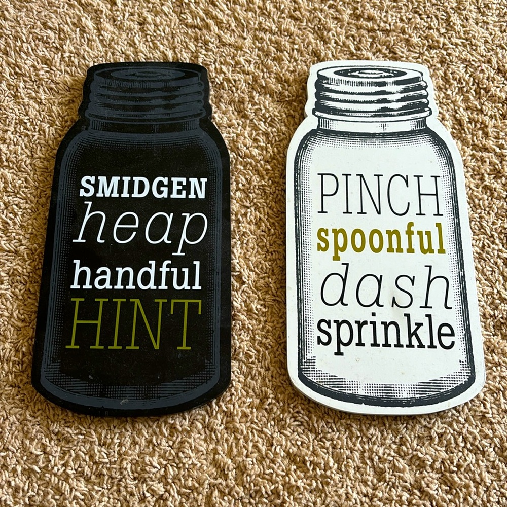 Salt and Pepper Wall Hangings